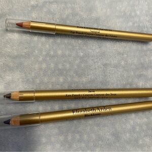 Elizabeth Arden 2 eye pencils and 1 lip pencil Brand New